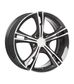 A9514 19x8.5 5/114 +36 F335 DARK ARGENT/MACHINED FACE