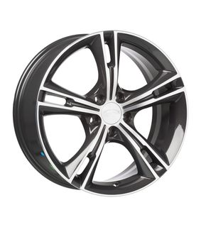 A9514 19x8.5 5/114 +36 F335 DARK ARGENT/MACHINED FACE
