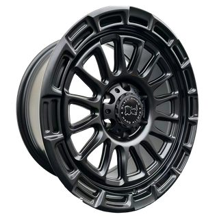 XF054 18x8.5 6/139.7 +0P RIVAL MATT BLACK (110.0)
