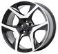 A2068 20x8.5 5/120 +36P GEN-F2 CLUBSPORT R8 BLACK MACHINED (66.9_M/B)
