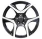 A2068 20x9.5 5/120 +45P GEN-F2 CLUBSPORT R8 BLACK MACHINED (69.6_M/B)