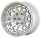 A5699 17X9 6/139.7 -12N PDW BRUTAL FLOW FORMED SILVER MACHINED (110.2)