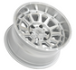 A5699 17X9 6/139.7 -12N PDW BRUTAL FLOW FORMED SILVER MACHINED (110.2)