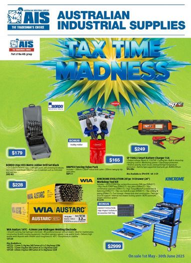 AIS TAX TIME MADNESS CATALOGUE 2025