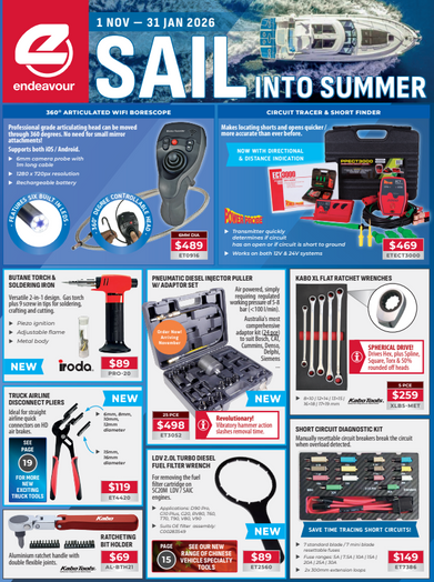 ENDEAVOUR TOOLS NOV-JAN 26