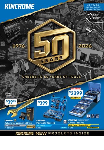 KINCROME 50 YEARS CATALOGUE FEB-MARCH