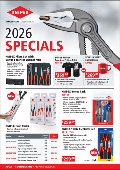 KNIPEX AUG - SEPT 26