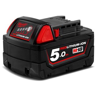 MILWAUKEE M18  5.0AH LI-ION RED LITHIUM BATTERY