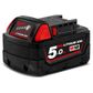 MILWAUKEE M18  5.0AH LI-ION RED LITHIUM BATTERY