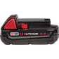 MILWAUKEE M18 2.0AH LI-ION RED LITHIUM BATTERY