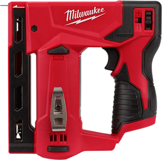 MILWAUKEE M12 12V LI-ION CORDLESS 10MM CROWN STAPLER - TOOL ONLY