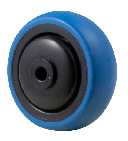 3" BLUE RUBBER WHEEL