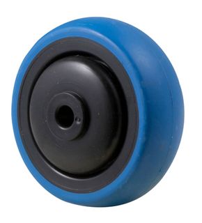 3" BLUE RUBBER WHEEL