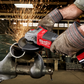 MILWAUKEE 18V LI-ION FUEL 125MM (5") ANGLE GRINDER WITH RAPID STOP & DEAD MAN PADDLE SWITCH - TOOL ONLY
