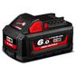 MILWAUKEE 18V 6.0AH LI-ION CORDLESS RED LITHIUM HIGH OUTPUT BATTERY