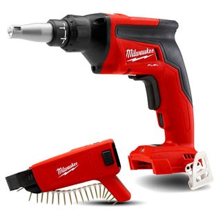 MILWAUKEE M18 FUEL DRYWALL SCREW GUN W/ COLLATED ATTACHMENT - TOOL ONLY