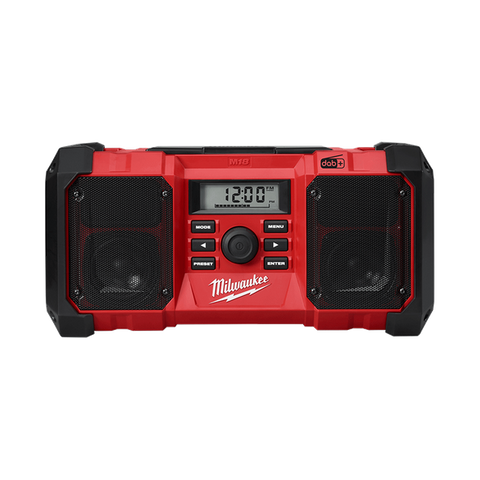 MILWAUKEE M18 DIGITAL JOBSITE RADIO DAB+  - TOOL ONLY