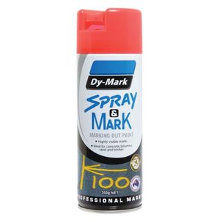 SPRAY & MARK MARKING OUT PAINT – FLURO ORANGE 350G