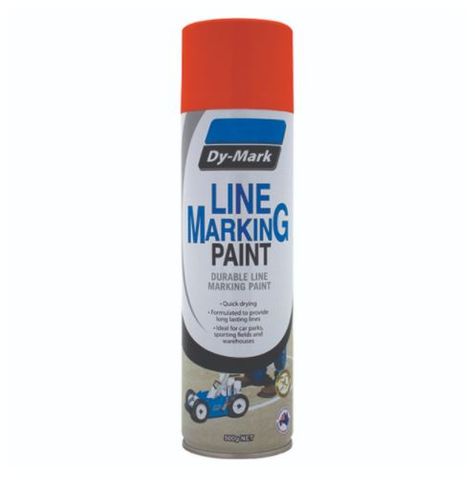 DYMARK DURABLE LINE MARKING PAINT - ORANGE 500G