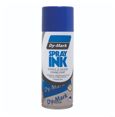 DYMARK SPRAY INK STENCIL & COLOUR CODING PAINT – BLUE 315G