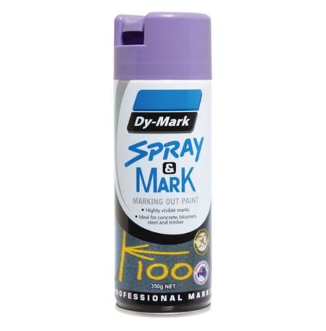 DYMARK SPRAY & MARK MARKING OUT PAINT – VIOLET 350G