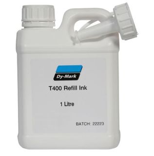 DYMARK BALL MARKER REFILL INK T400 - WHITE 1LTR