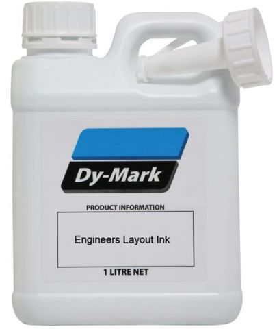 DYMARK ENGINEERS LAYOUT INK - BLUE 1LTR