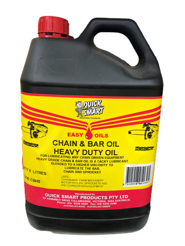 QUICK SMART CHAIN & BAR HEAVY DUTY OIL - 5LTR