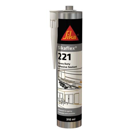 SIKAFLEX 221 HEAVY DUTY ADHESTIVE SEALANT - BLACK 310ML