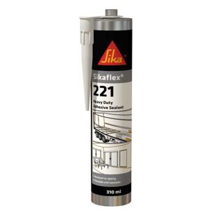 SIKAFLEX 221 HEAVY DUTY ADHESTIVE SEALANT - BLACK 310ML