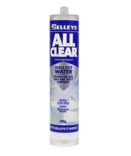 SELLEYS ALL CLEAR SILICONE - 260G