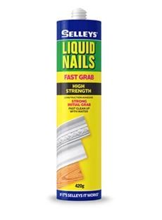 SELLEYS LIQUID NAILS FAST GRAB - BEIGE 420GM