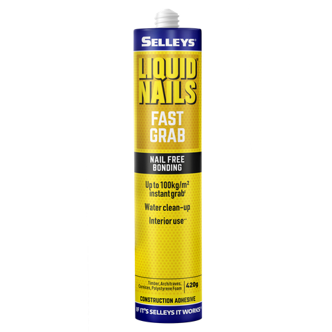 SELLEYS LIQUID NAILS FAST GRAB - BEIGE 420GM (103515)