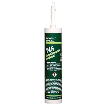 DOWSIL 748 RTV FOOD GRADE NON-CORROSIVE SILICONE SEALANT - WHITE 300ML
