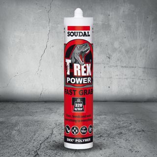 SOUDAL T-REX  FAST GRAB ADHESIVE SEALANT - CLEAR 290ML