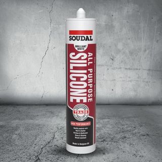 SOUDAL ALL PURPOSE SILICONE - PEWTER 300ML