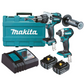 MAKITA 18V 5.0AH LI-ION BRUSHLESS 2PCE COMBO KIT