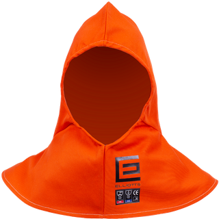 ELLIOTTS PROBAN WELDERS HOOD WITH GUSSETS - ORANGE