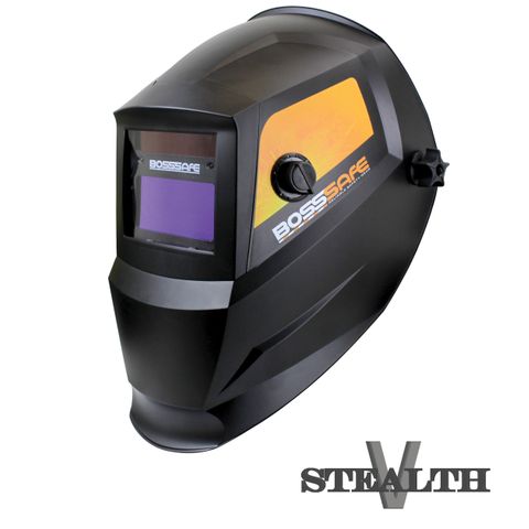 BOSSSAFE STEALTH V ELECTRONIC WELDING HELMET