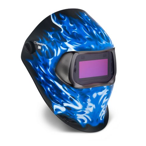 3M™ SPEEDGLAS GRAPHIC WELDING HELMET 100V - ICE HOT