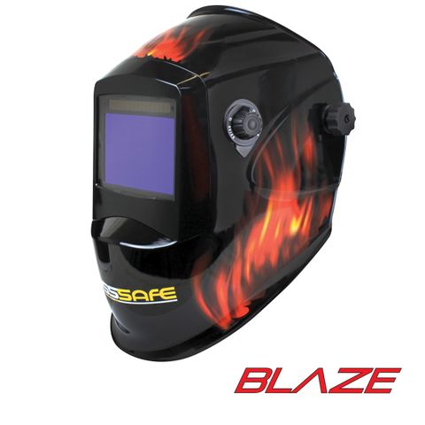 BOSSSAFE BLAZE WIDE VIEW ELECTRONIC WELDING HELMET