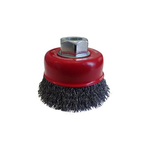 JOSCO 75MM MULTI-THREAD CRIMPED CUP BRUSH