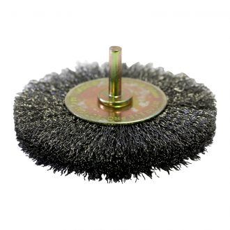 JOSCO 100MM X 15MM X 6.35MM HIGH SPEED DECARBONISING WHEEL BRUSH