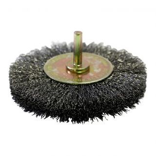 JOSCO 100MM X 15MM X 6.35MM HIGH SPEED DECARBONISING WHEEL BRUSH