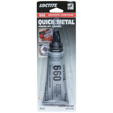 LOCTITE 660 HIGH STRENGTH RETAINING COMPOUND - 50ML