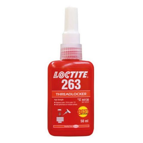 LOCTITE 263 HIGH STRENGTH THREADLOCKER - 50ML