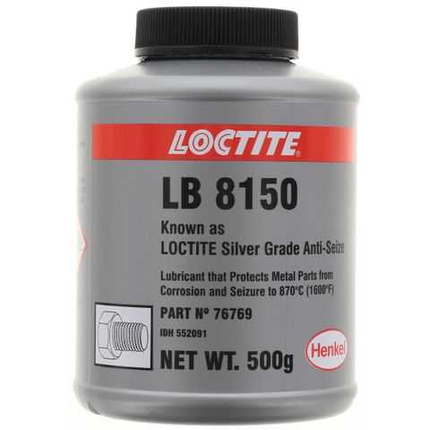 LOCTITE LB 8150 SILVER GRADE ANTI-SEIZE LUBRICANT - 500G