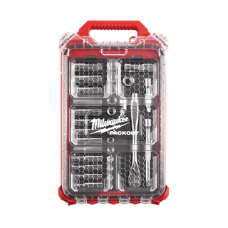 MILWAUKEE RATCHET & SOCKET SET WITH PACKOUT™ 3/8” – 38 PCE