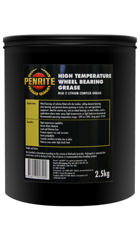 PENRITE HIGH TEMPERATURE WHEEL BEARING GREASE - 2.5KG