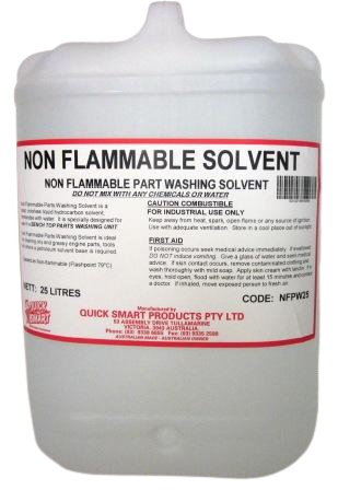 Parts Washer Solvents - Flammable & Non-Flammable - Quick Smart